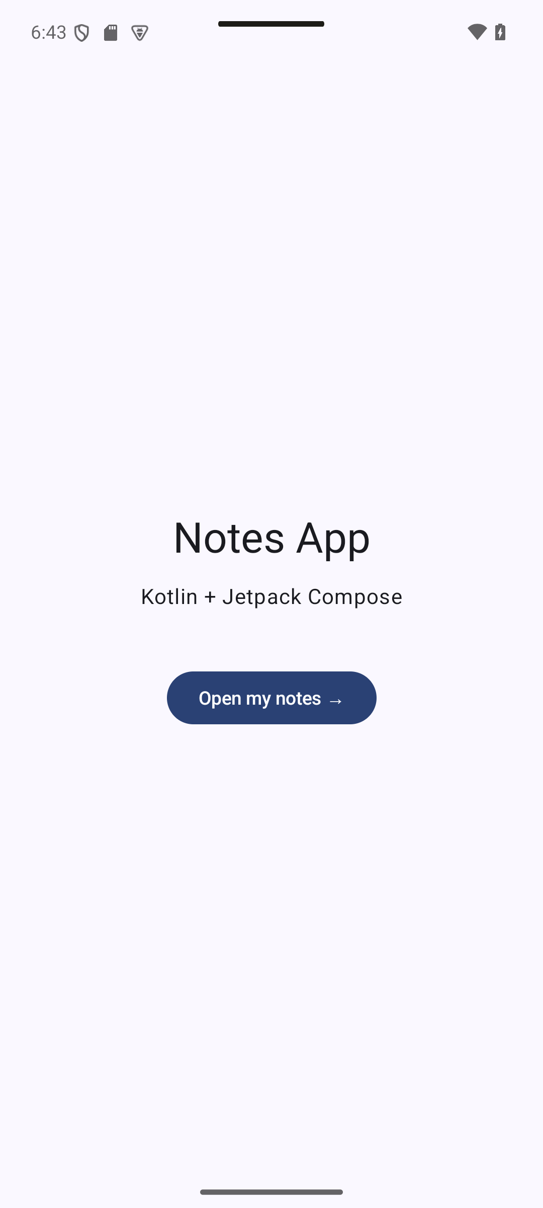 home — Native Android Overview