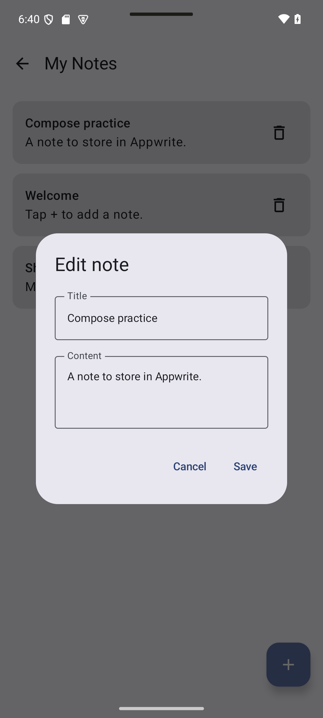 edit note — 6.9 Update Notes