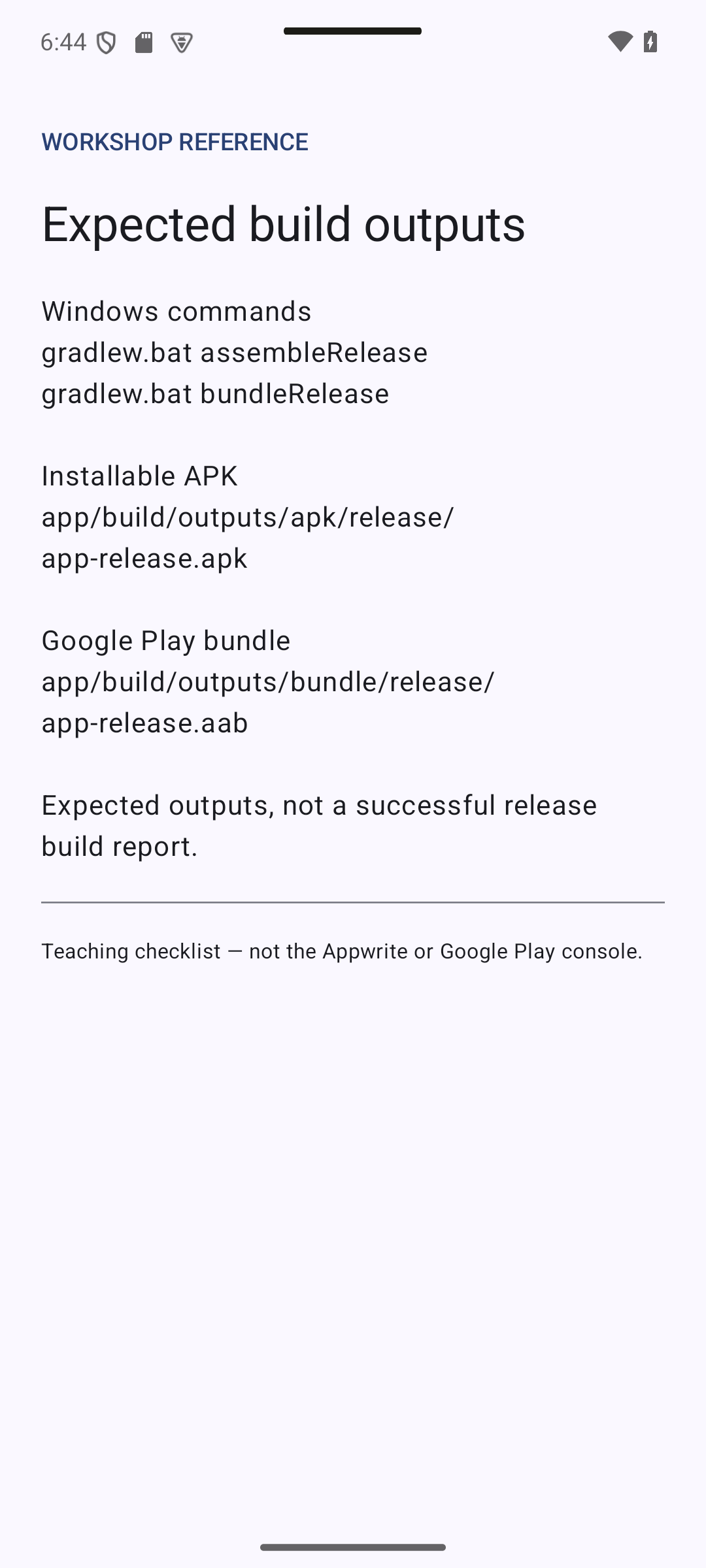 bundle — 10.4 Building the Bundle